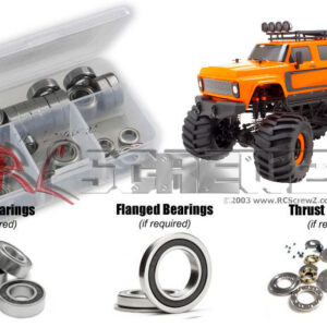 cen032r - Rubber Shielded Bearing Kit For The CEN Ford B50 1/10th (#8960)