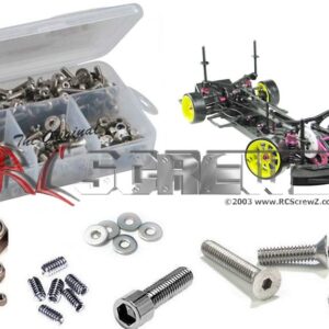 3rac001 - 3 Racing Sakura D3 CS 1/10th Compatible Stainless Screw Kit