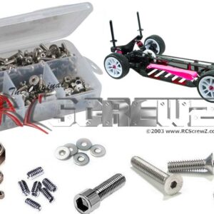 3rac002 - 3 Racing Sakura S Zero 1/10th Compatible Stainless Screw Kit