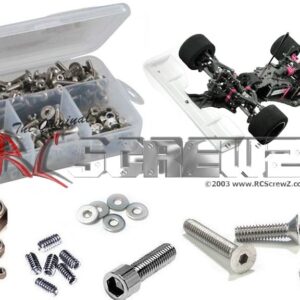 3rac004 - 3 Racing F113 Onroad 1/10th Compatible Stainless Screw Kit