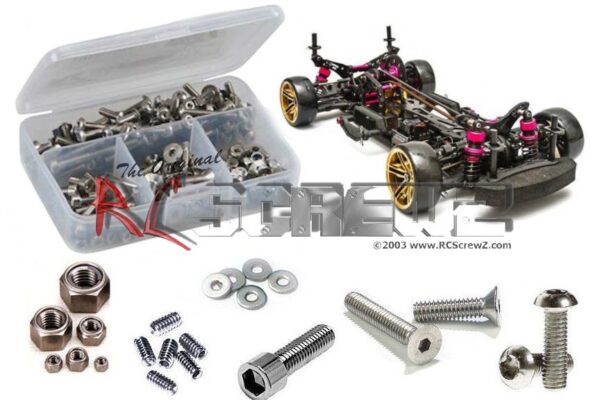 3rac009 - 3 Racing Sakura D4 (AWD) Stainless Steel Screw Kit