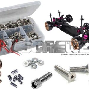 3rac010 - 3 Racing Sakura D4 (RWD) Compatible Stainless Screw Kit