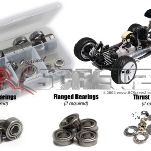 aga001b - Agama Racing A8/Evo 1/8th Nitro Buggy Compatible Metal Shielded Bearing Kit