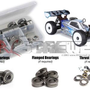 aga003b - Agama Racing A215/SV 1/8th Nitro Buggy Compatible Metal Shielded Bearing Kit