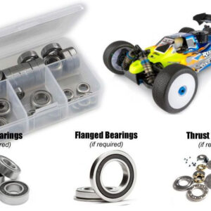 ass081r - Associated RC8B3.1 Nitro (ASC80935) Rubber Shielded Bearing Kit