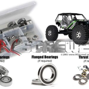 axi004r - Axial Racing Wraith RTR (#90018) Compatible Rubber Shielded Bearing Kit