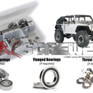 axi009r - Axial SCX10 Wrangler Rubicon (#90028) Rubber Shielded Bearing Kit