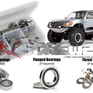 axi011r - Axial SCX10 Honcho Rubicon Rubber Shielded Bearings
