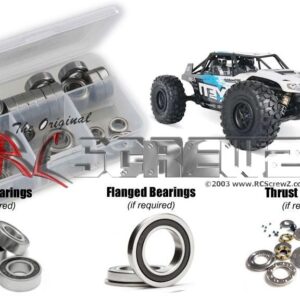 axi014r - Axial Yeti 1/10th 4wd (#90025/26) Rubber Shielded Bearings