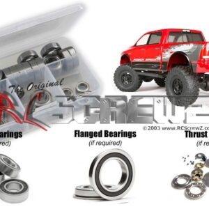 axi015r - Axial SCX10 Ram Power Wagon Rubber Shielded Bearings