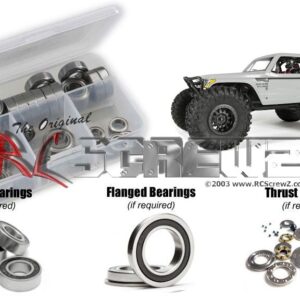 axi018r - Rubber Shielded Bearing Kit For The Axial Wraith Spawn 4wd (#90045)