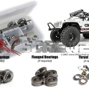 axi020b - Axial SCX10 Wrangler CR Ed. Metal Shielded Bearings