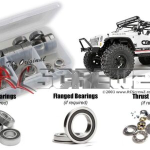 axi020r - Axial SCX10 Wrangler CR Ed. Rubber Shielded Bearing