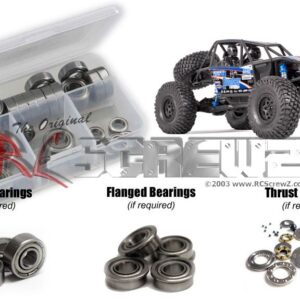 axi022b - Metal Shielded Bearing Kit For The Axial RR10 Bomber (#90048)