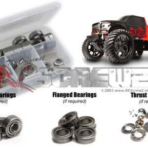 cen028b - CEN Racing Colossus XT Metal Shielded Bearings