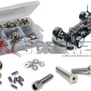 cor002 - Corally Assasin Stainless Screw Kit