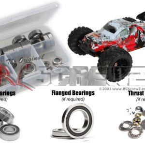 dhk004r - DHK Hobby Zombie 1/8th Rubber Shielded Bearings