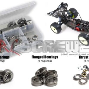 durg001b - Team Durango DEX410/V3 Metal Shielded Bearings