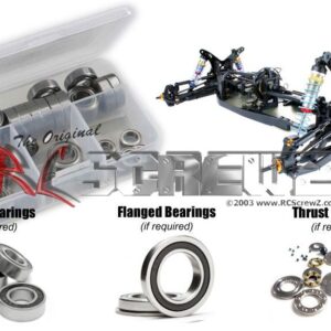 durg002r - Team Durango DEX410R Rubber Shielded Bearing Kit