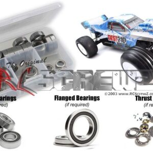 durg008r - Team Durango DEST-210 Rubber Shielded Bearings
