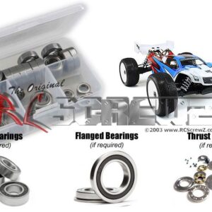durg013r - Team Durango DEX408T Rubber Shielded Bearings