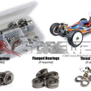 durg014b - Team Durango DEX408 V2 1/8th Metal Shielded Bearings