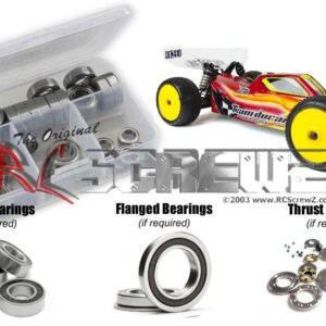 durg015r - Team Durango DEX410 V4 Rubber Shielded Bearings