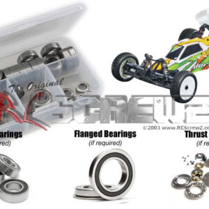 durg024r - Team Durango DEX210 V3 Rubber Shielded Bearings