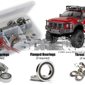 gma007r - GMade Komodo Rock Crawler (#GM54000) Rubber Shielded Bearing Kit