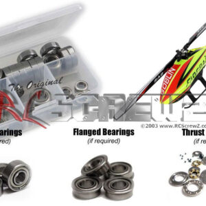 gob007b - Goblin 280 Fireball Heli Metal Shielded Bearings
