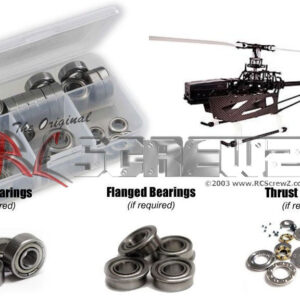 helip003b - Heli Pro Soxos 800 Metal Shielded Bearing Kit