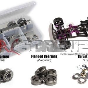 hot028b - HotBodies TC-FD 1/10th 4wd Precision Bearing Kit