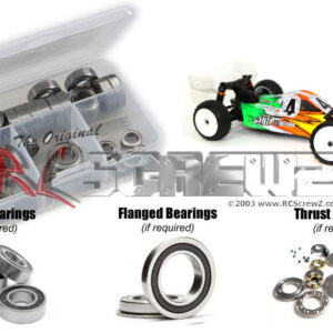 hot033r - HotBodies D216 2wd Buggy Rubber Shielded Bearings