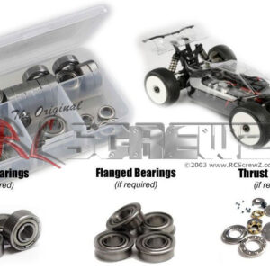 hot035b - Hot Bodies D817e 1/8th Metal Shielded Bearings