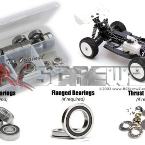 int001r - Intech B5 Nitro 1/8th Rubber Shielded Bearings