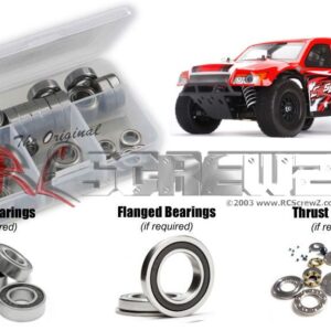 int002r - Intech ERSC-10 4wd SC Rubber Shielded Bearings