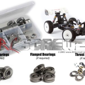 int005b - Intech BR6 Nitro 1/8th Metal Shielded Bearings