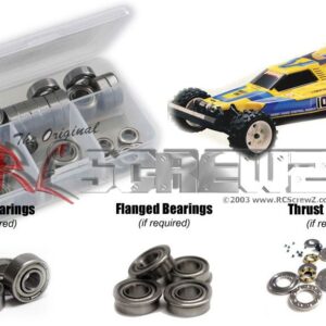 kyo010b - Metal Shielded Bearing Kit For The Kyosho Rocky 1/10th (#3101 / Vintage)