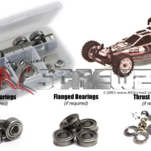 kyo011b - Metal Shielded Bearing Kit For The Kyosho Optima-Mid (#3136 / Vintage)