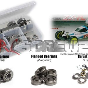 kyo013b - Metal Shielded Bearing Kit For The Kyosho Lazer ZX-R 1/10th (#3147)