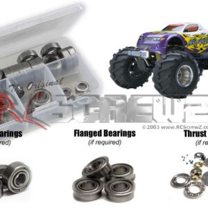 kyo049b - Metal Shielded Bearing Kit For The Kyosho Mega Force (#31181)