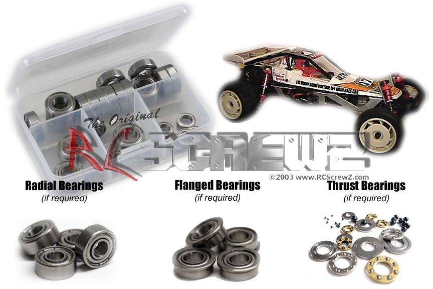 kyo073b Metal Shielded Bearing Kit For The Kyosho Ultima 1 10th