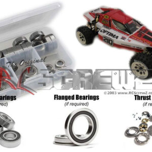 kyo179r - Kyosho Turbo Scorpion (#3130) Rubber Shielded Bearing Kit