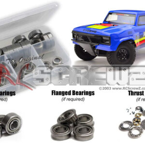 kyo184b - Metal Shielded Bearing Kit For The Kyosho Outlaw Rampage 2wd (#34361)