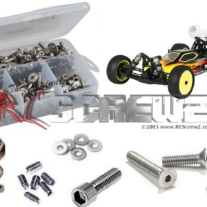 los072 - Losi 22-4 1/10th 4wd Buggy (TLR03005) Stainless Screw Kit