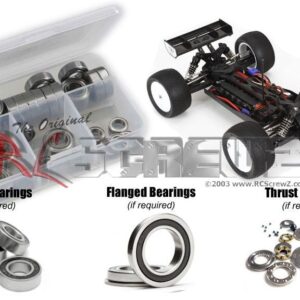 los077r - Rubber Shielded Bearing Kit For The Losi Mini 8ight-T RTR (#LOS01000)