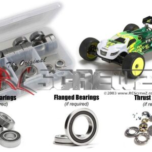 los082r - Rubber Shielded Bearing Kit For The Losi 8ight-T "E" 3.0 (#TLR04006)