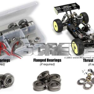 los085b - Losi 8ight 4.0 1/8th Metal Shielded Bearings