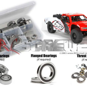 los087r - Losi Baja Rey 1/10th (#LOS03008) Rubber Shielded Bearings