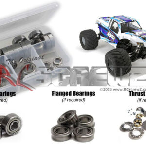 los088b - Losi 1/5th Monster Truck XL (LOS05009T) Metal Shielded Bearing Kit